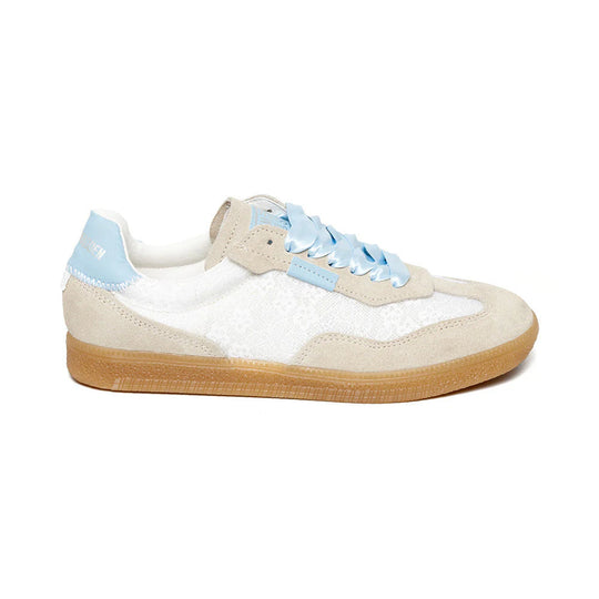 Steve Madden Emporia Hvid/Blå Sneaker Dame