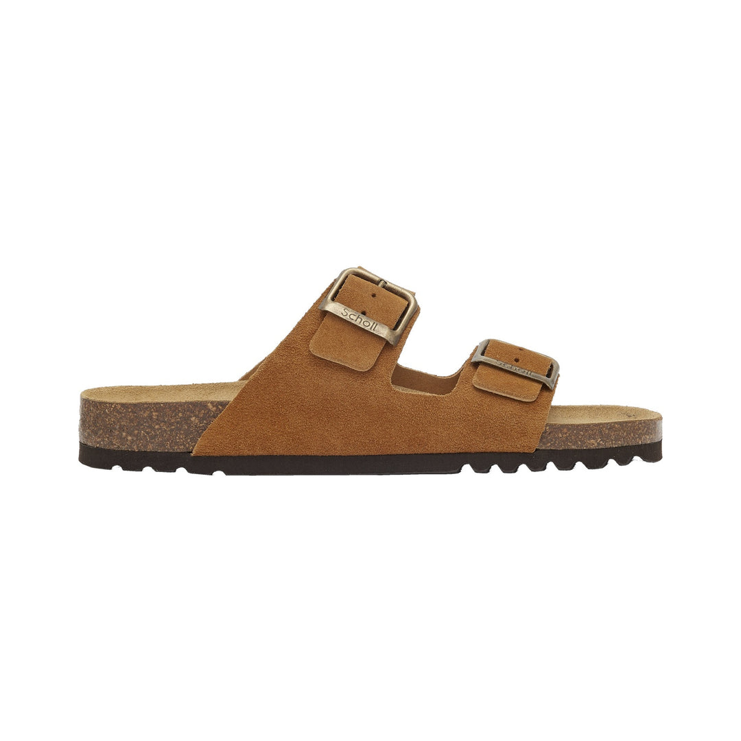 Scholl Julien Cognac farvet Ruskinds Sandaler