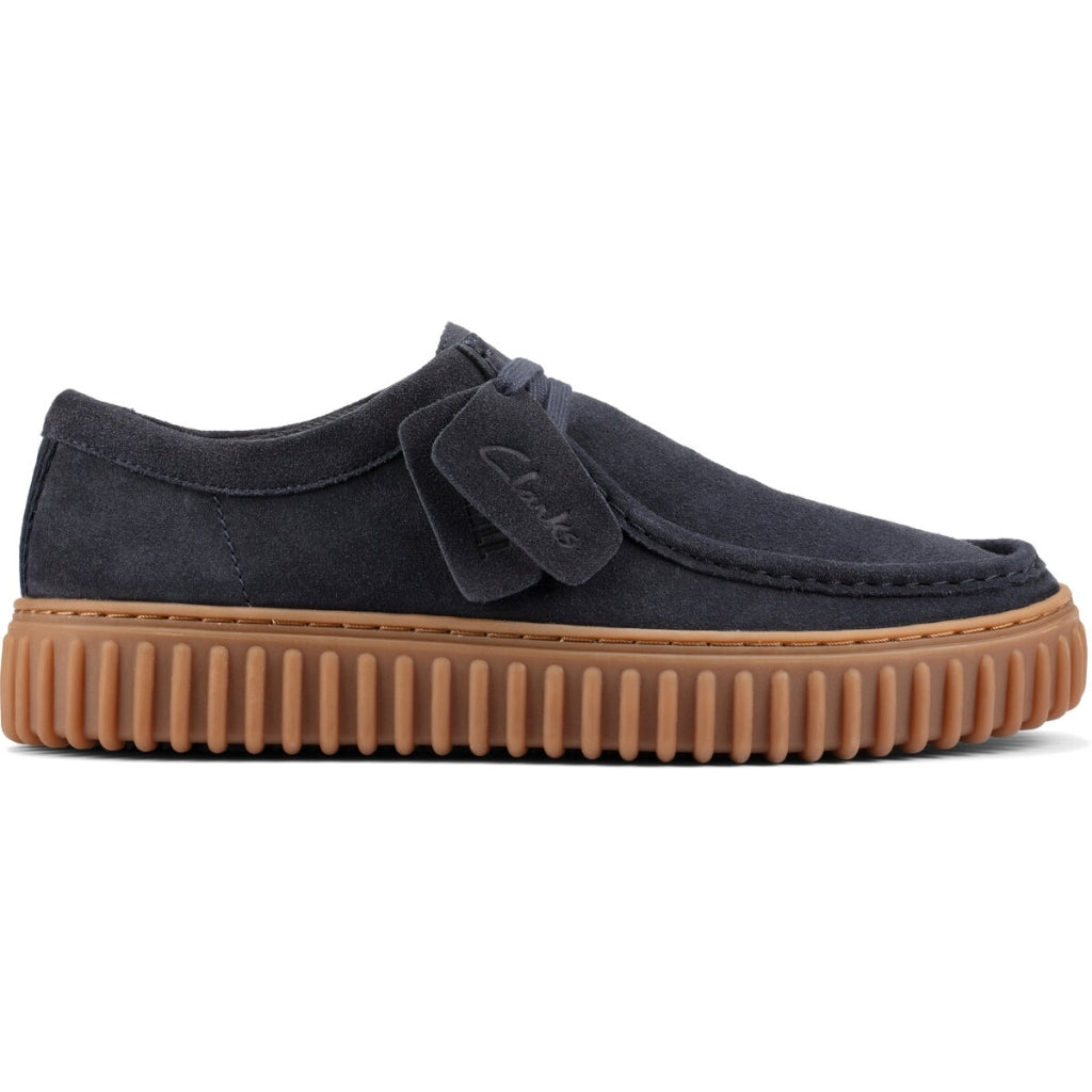 Clarks Torhill Lo Navy Suede