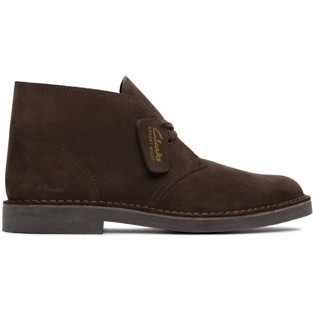 Clarks Desert Boot Dark Brown suede