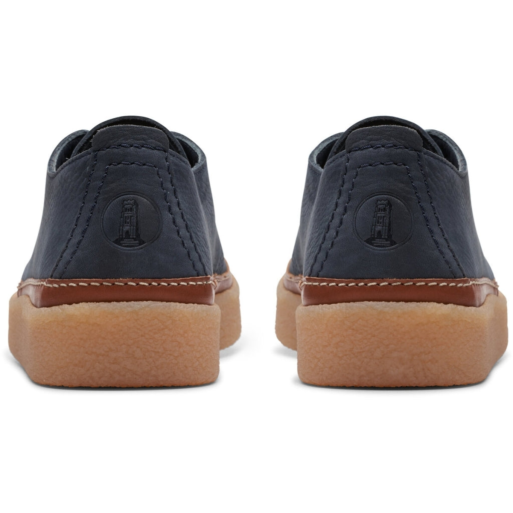 Clarks Clarkwood Low Navy Nubuck Leather