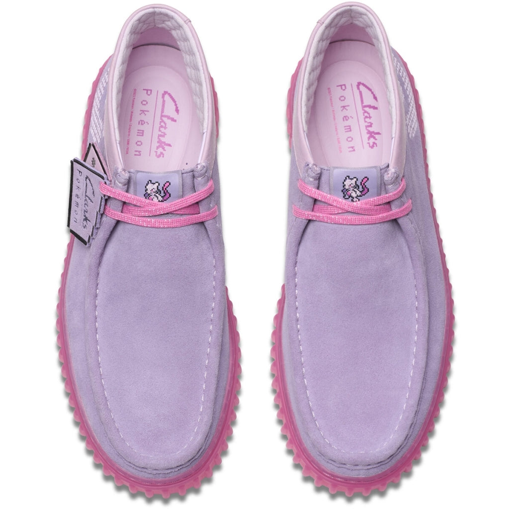 Clarks Torhill Explore Pokemon D Lyserød-Lilla Ruskind