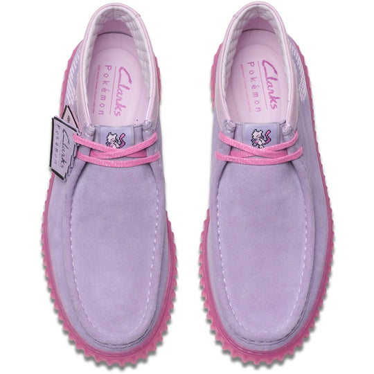 Clarks Torhill Explore Pokemon D Lyserød-Lilla Ruskind