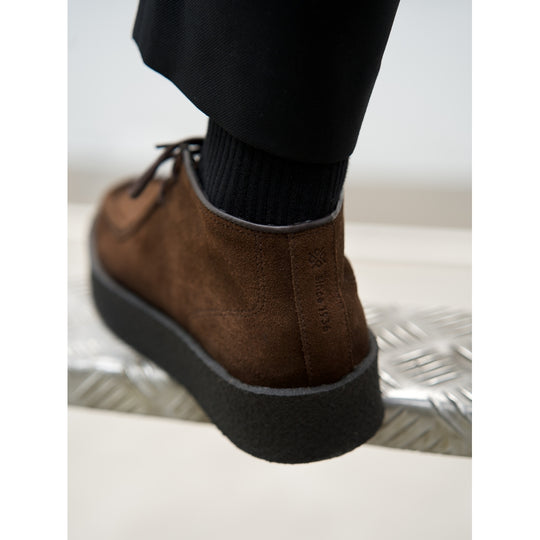 Playboy ORG.42 - brun ruskind læder