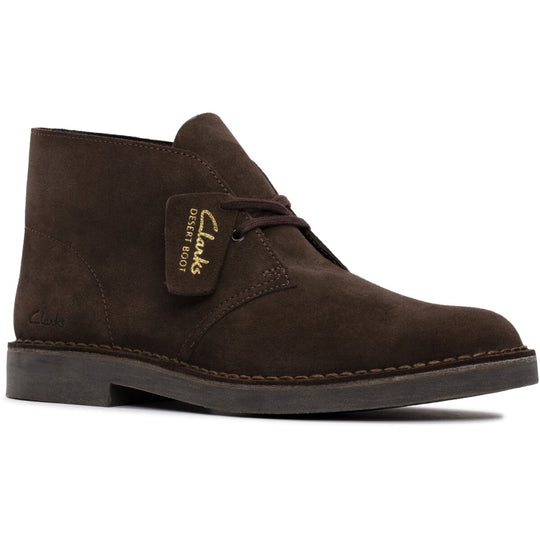 Clarks Desert Boot Dark Brown suede