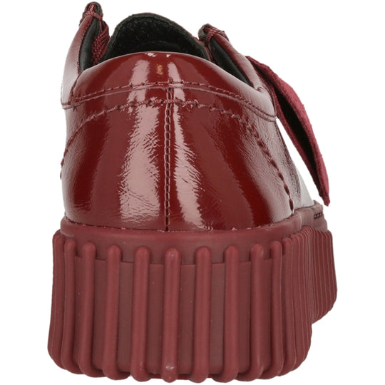 Clarks Torhill Bee Burgundy Patent