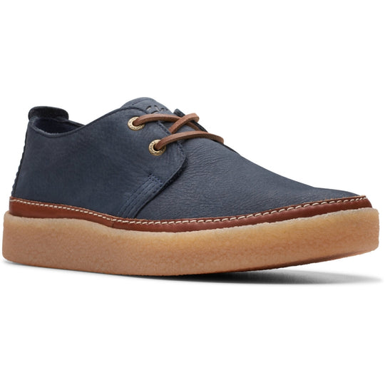Clarks Clarkwood Low Navy Nubuck Leather