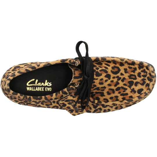 Clarks Wallabee EVOSh Leopard Ruskind