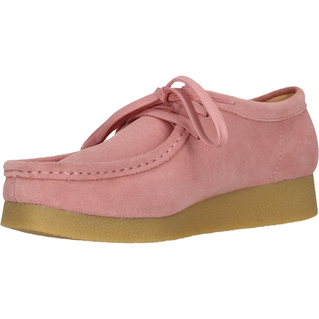 Clarks WallabeeEVOSh Lys Lyserød