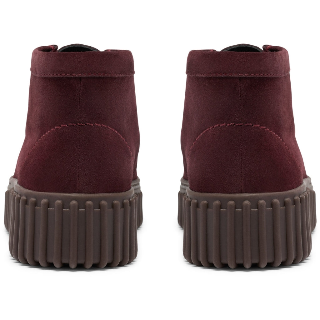 Clarks Torhill Moss Bordeaux Ruskind Dame