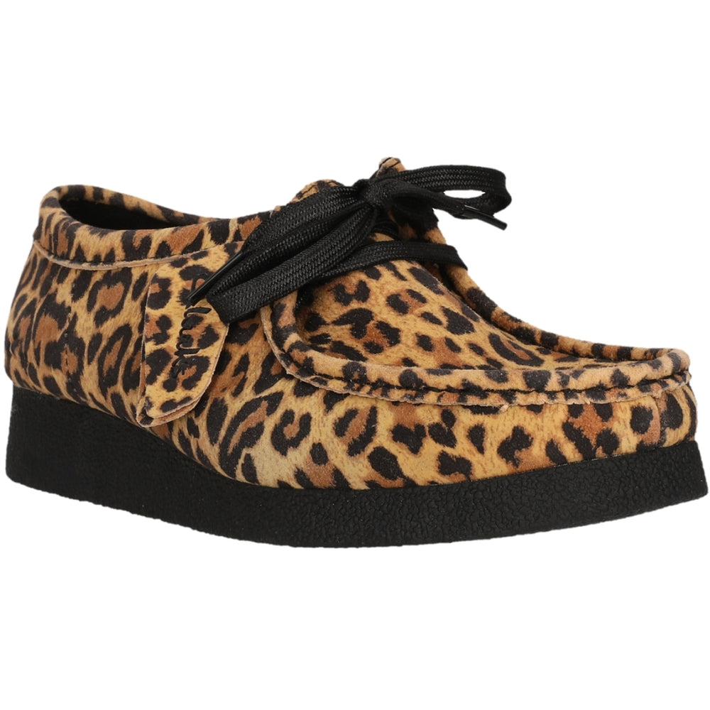 Clarks Wallabee EVOSh Leopard Ruskind