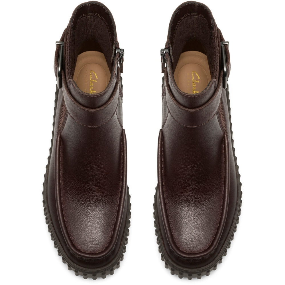 Clarks Torhill Buckle Mørkebrun Læder Dame