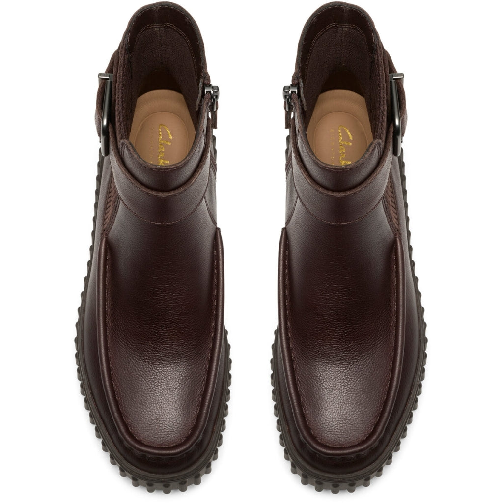 Clarks Torhill Buckle Mørkebrun Læder Dame