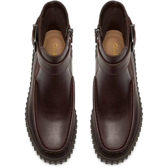 Clarks Torhill Buckle Mørkebrun Læder Dame