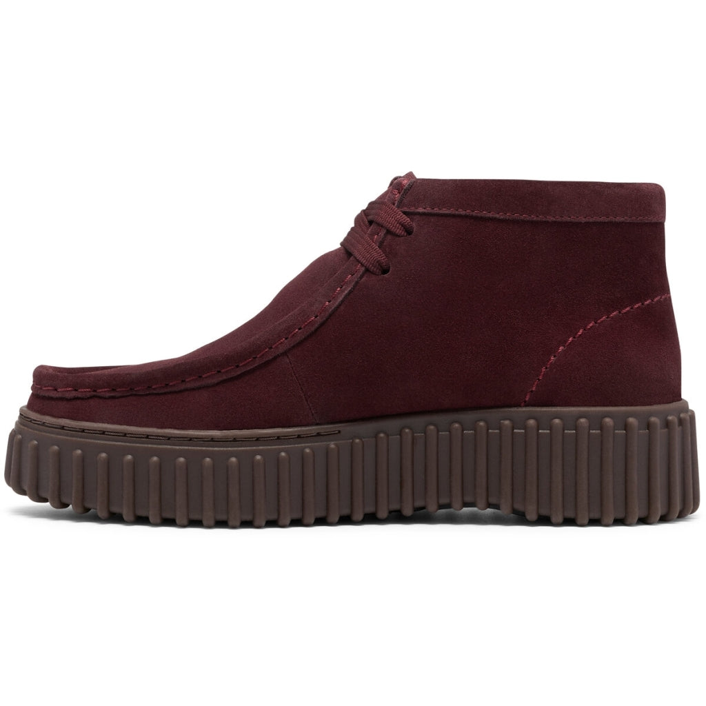 Clarks Torhill Moss Bordeaux Ruskind Dame