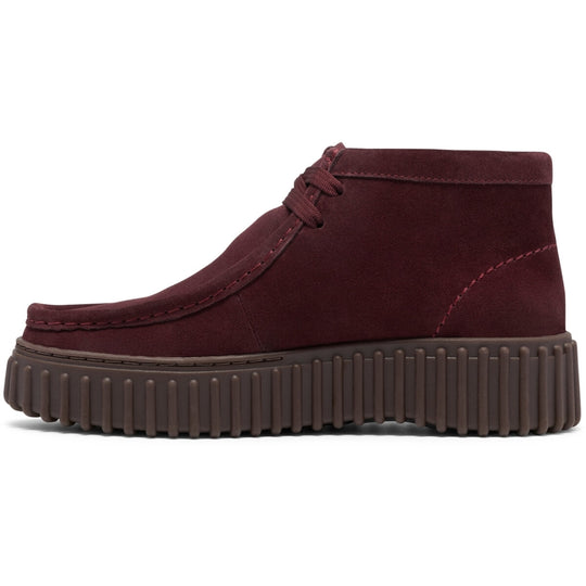 Clarks Torhill Moss Bordeaux Ruskind Dame