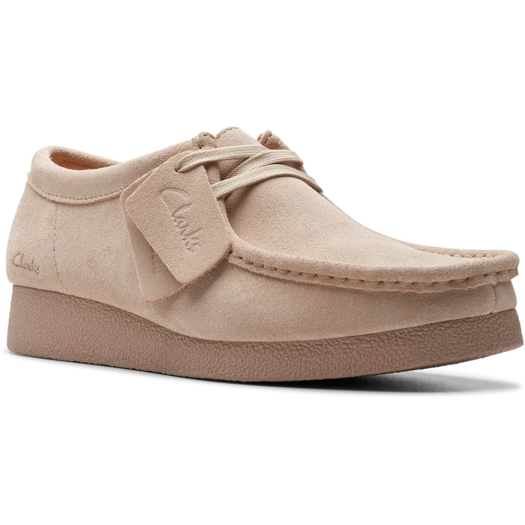 Clarks Wallabee EVOSh - lys sandfarvet ruskind