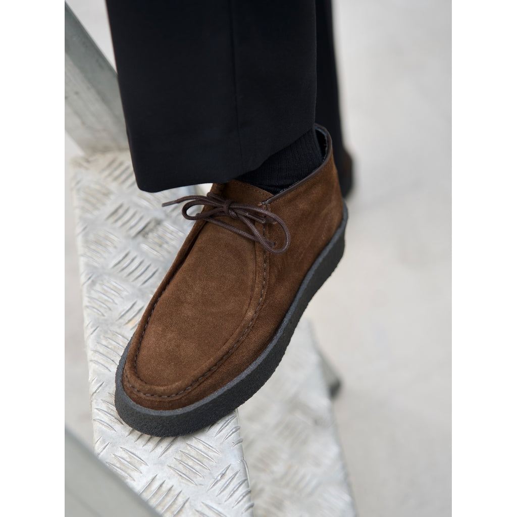 Playboy ORG.42 - brun ruskind læder