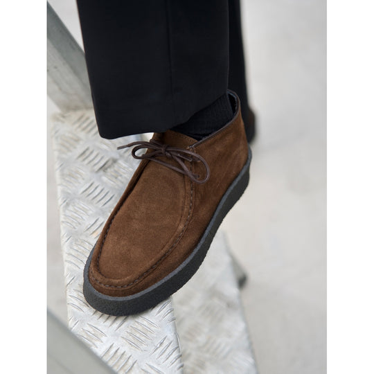 Playboy ORG.42 - brun ruskind læder