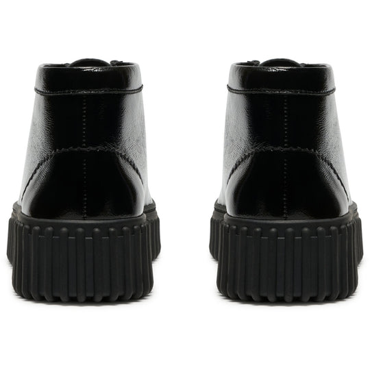 Clarks Torhill Moss Sort Patent Dame