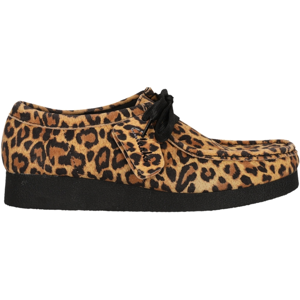 Clarks Wallabee EVOSh Leopard Ruskind