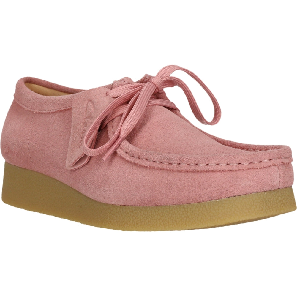 Clarks WallabeeEVOSh Lys Lyserød