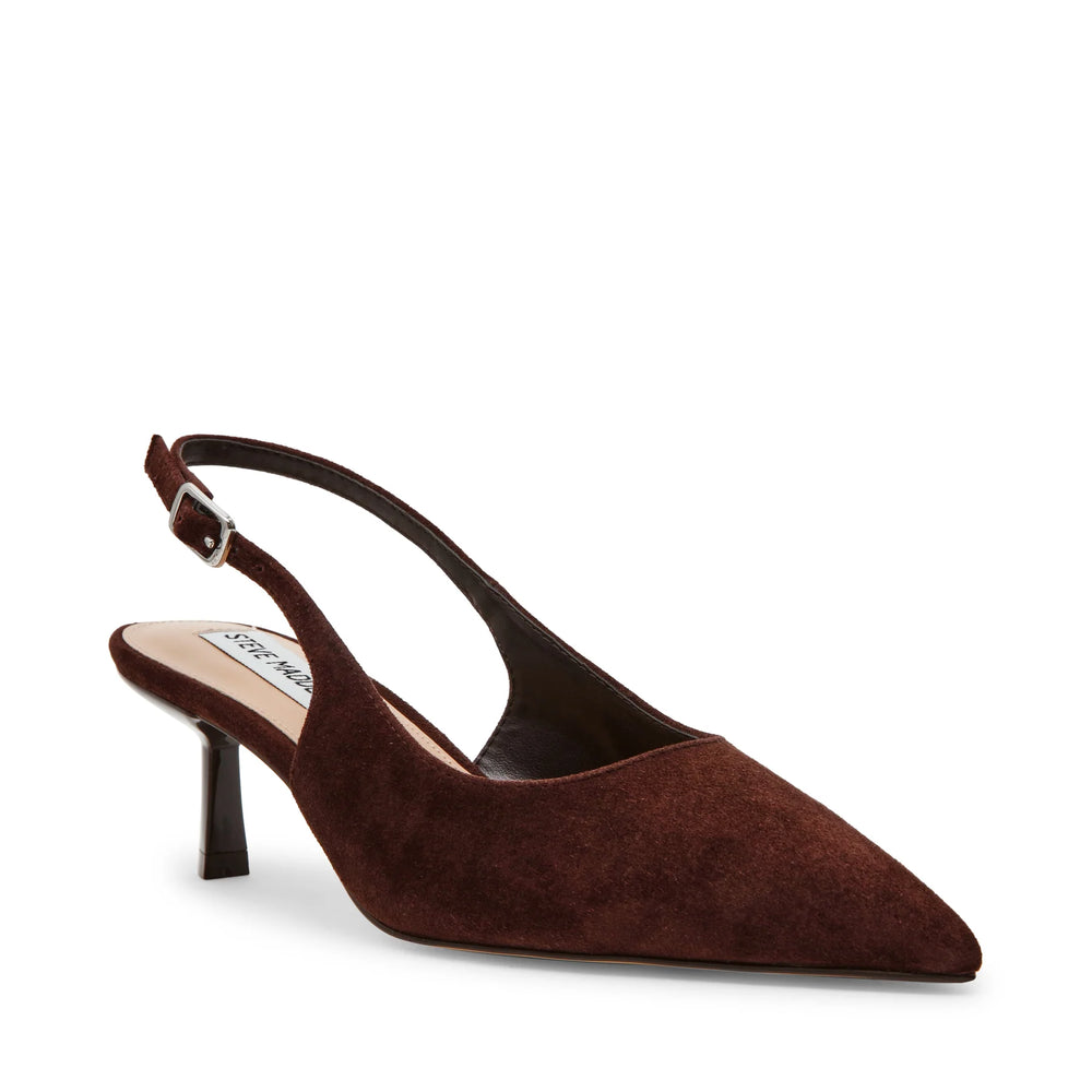 Steve Madden Korra Mørkebrun Ruskind