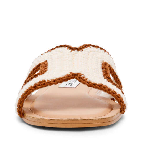Steve Madden Zarnia Brun/Hvid Sandal