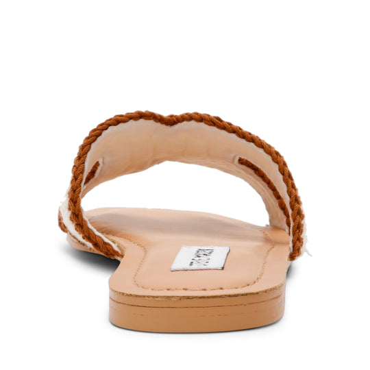 Steve Madden Zarnia Brun/Hvid Sandal