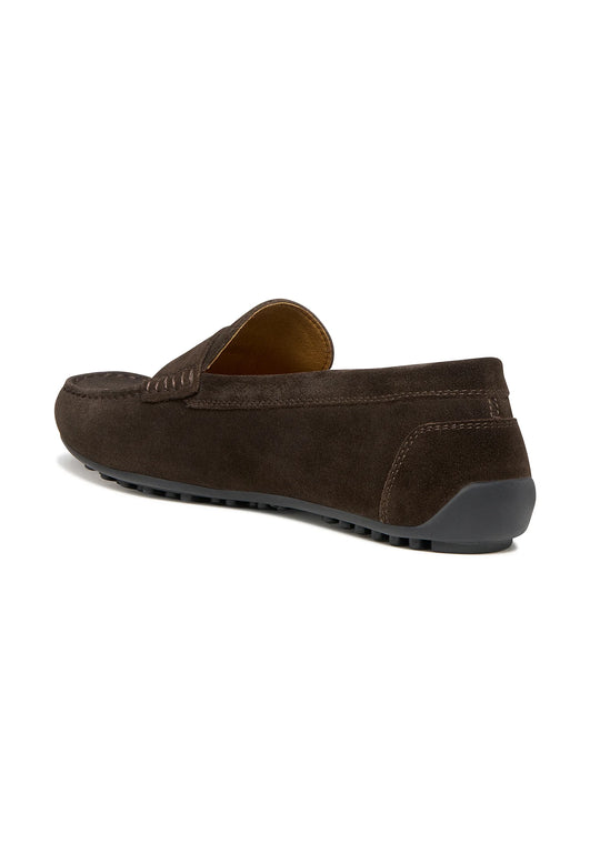 Geox U ISTRIA Mørkebrun Ruskind Loafer