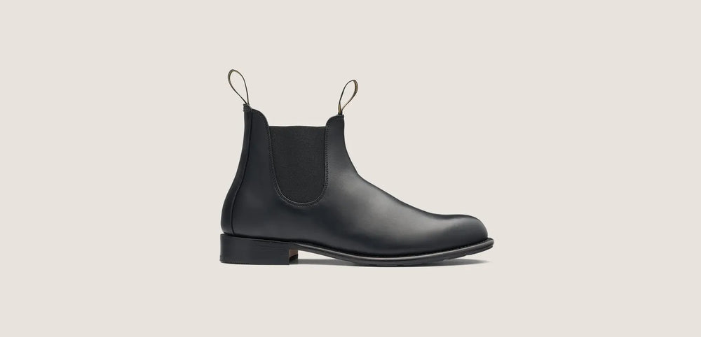 Blundstone Heritage Goodyear Welt Black Chelsea Boots