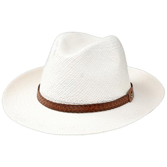 Fiebig White Panama Hat