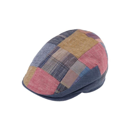 Fiebig Flatcap Patchwork With Bridge And Shield UV-Protection