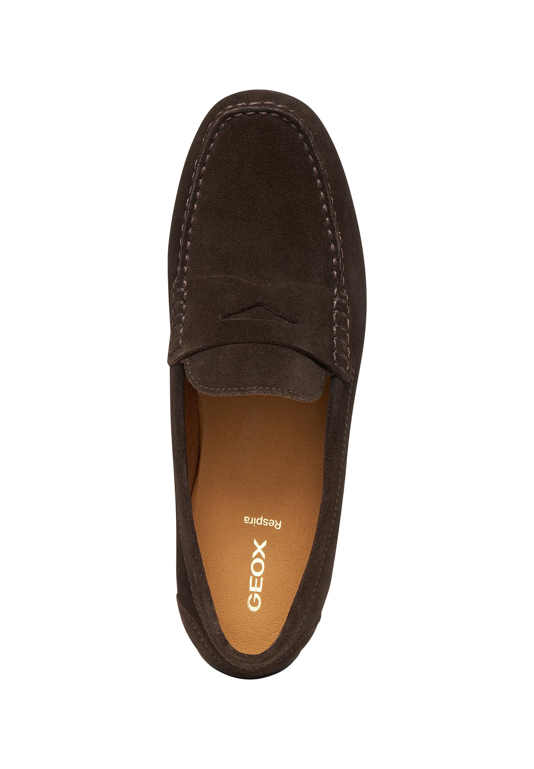 Geox U ISTRIA Mørkebrun Ruskind Loafer