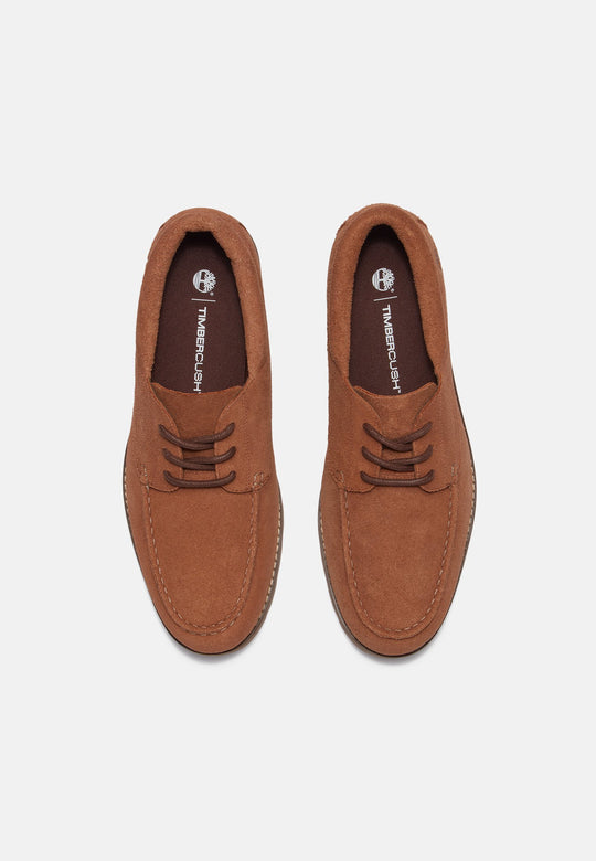 Timberland Britton Square Lace up Brun Ruskind Sko