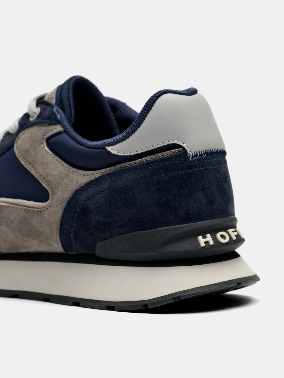 Detalje af hæl på HOFF City mørkeblå sneaker