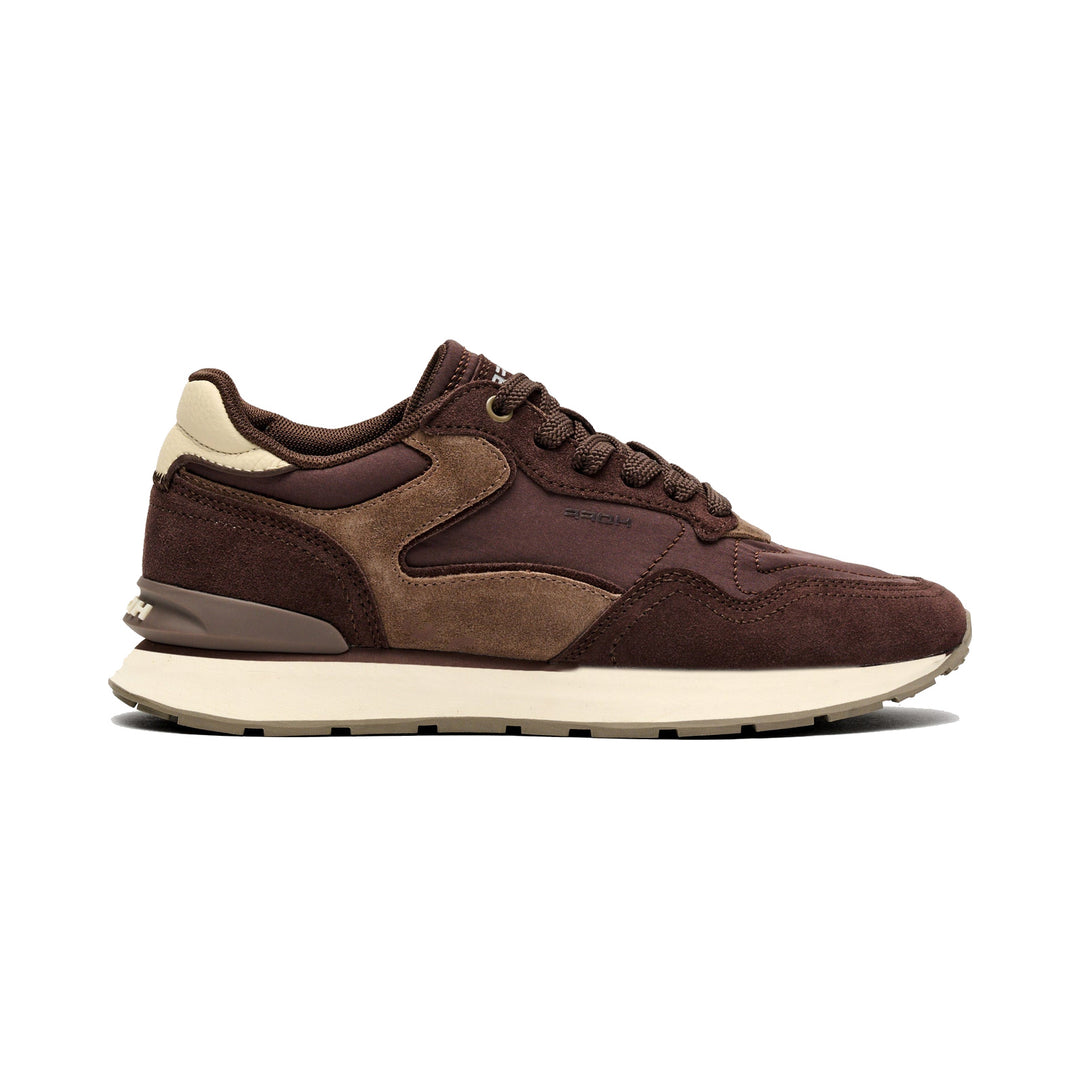 HOFF City mørkebrun sneaker set fra siden