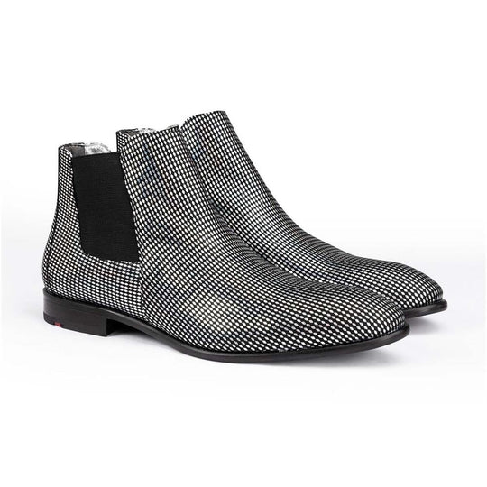 Lloyd SHAW sølvfarvet chelsea boot