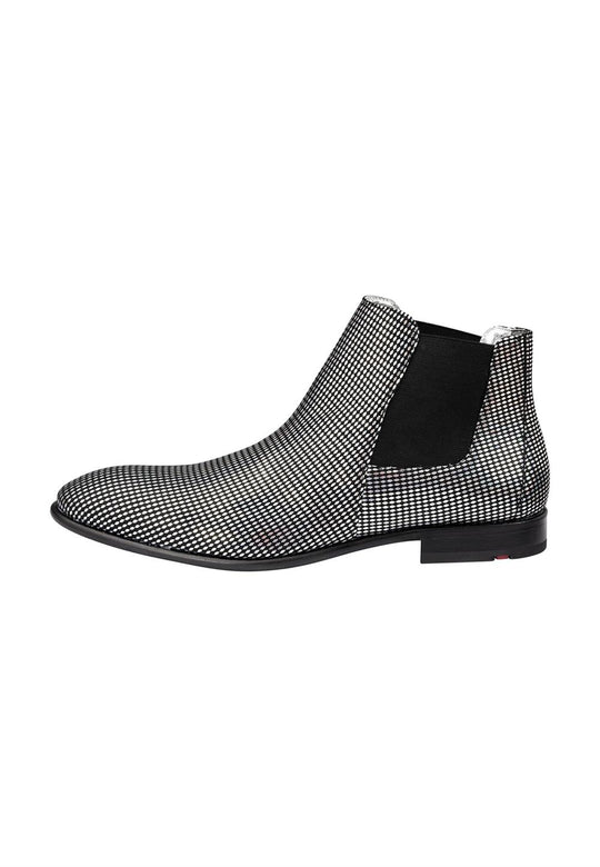 Lloyd SHAW sølvfarvet chelsea boot