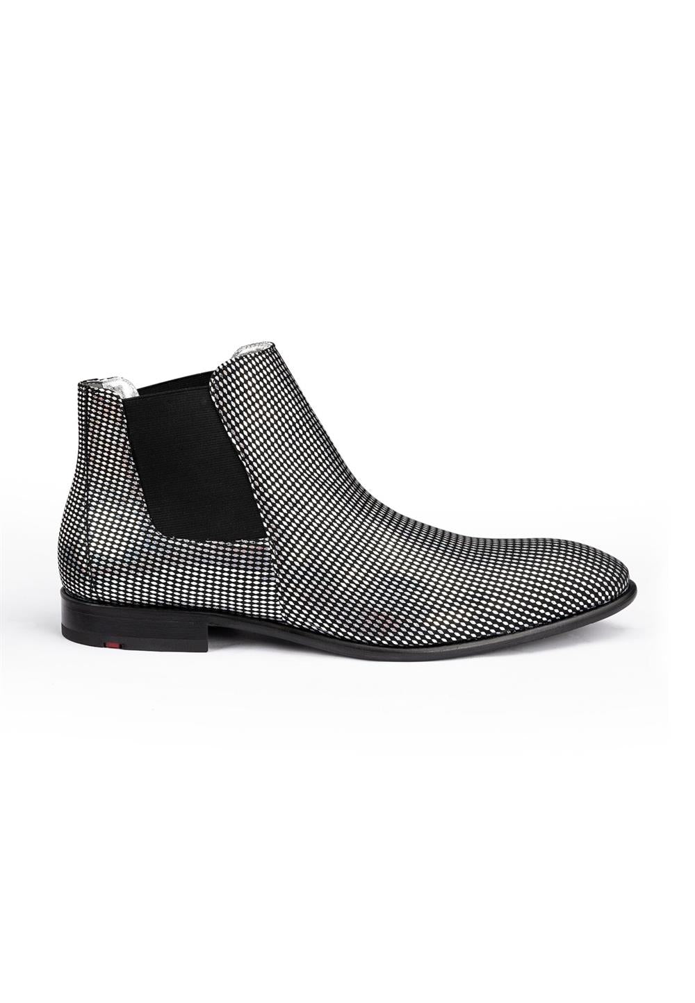 Lloyd SHAW sølvfarvet chelsea boot