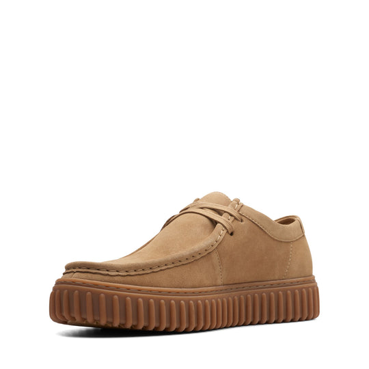 Clarks Torhill Lo Dark Sand suede