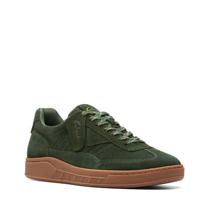 Clarks CraftRally Ace Dark Green Suede