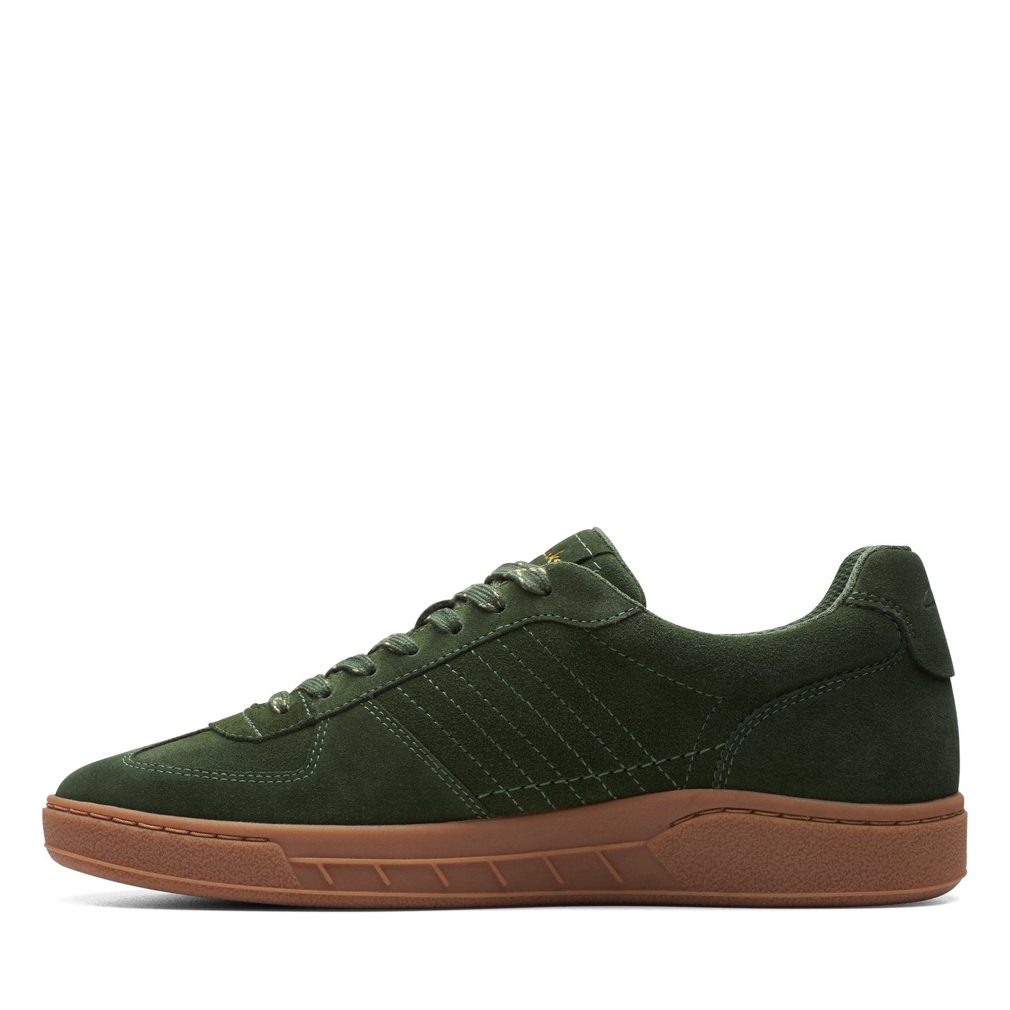 Clarks CraftRally Ace Dark Green Suede