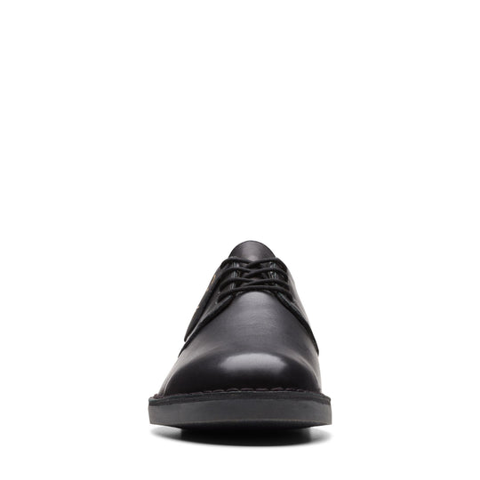 Clarks Desert London Black Leather