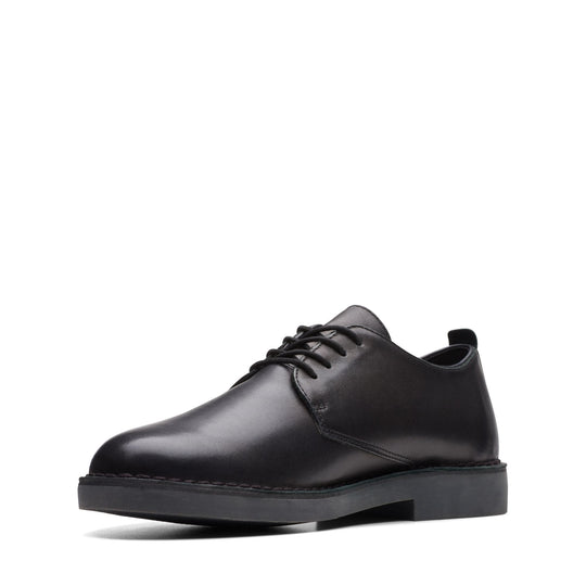 Clarks Desert London Black Leather