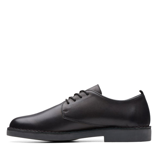 Clarks Desert London Black Leather