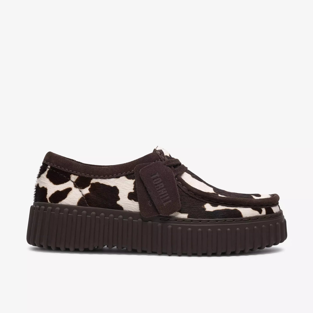 Clarks Torhill Bee Cow Print