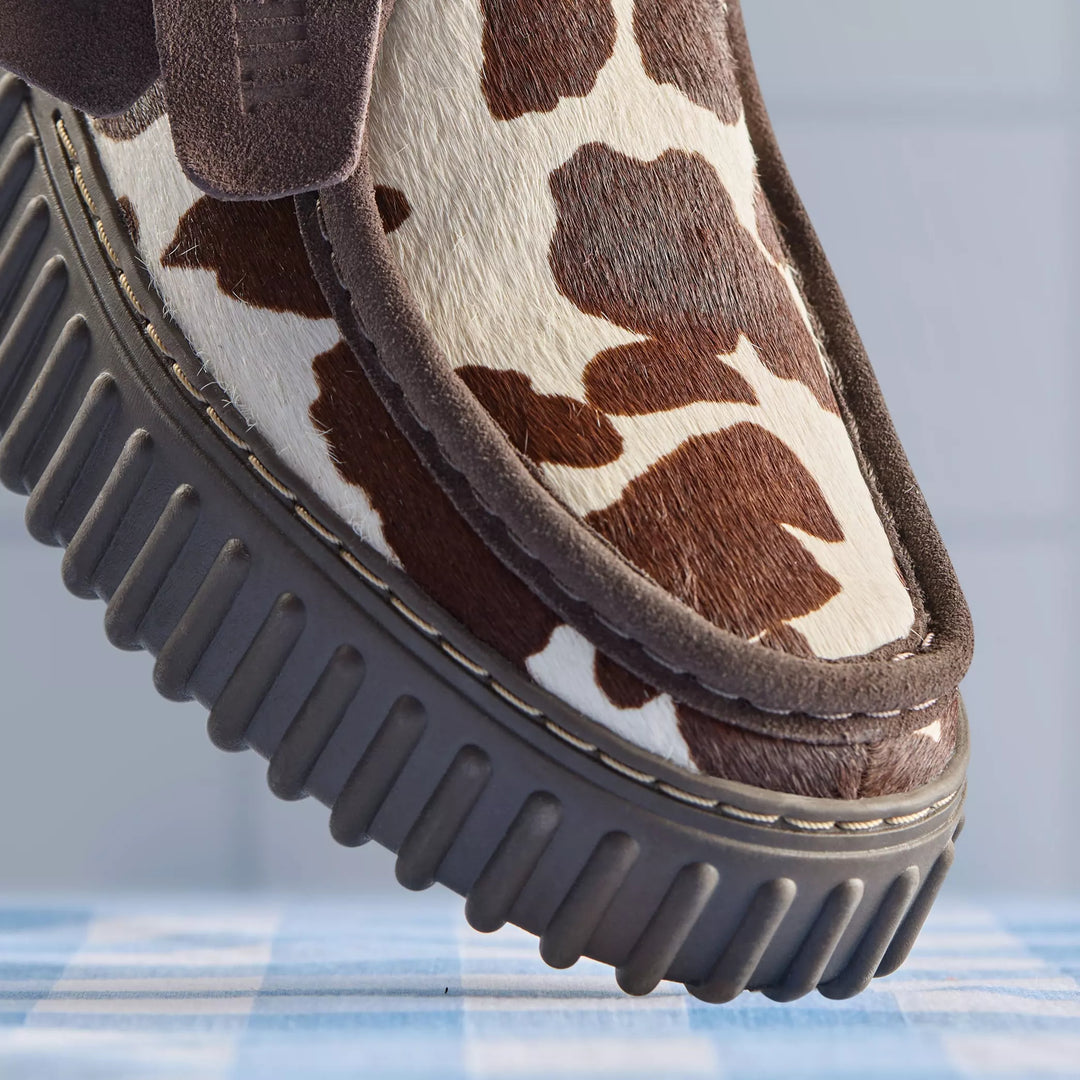 Clarks Torhill Bee Cow Print
