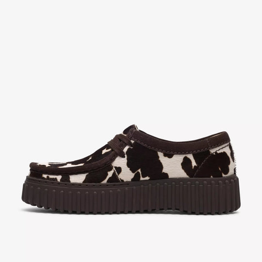 Clarks Torhill Bee Cow Print