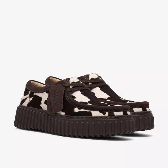 Clarks Torhill Bee Cow Print